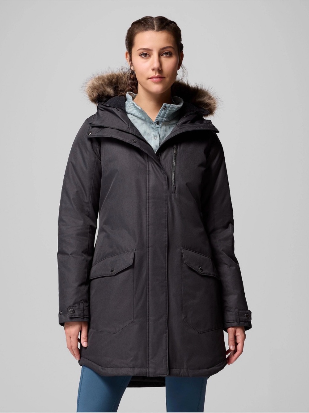 Columbia Women's Suttle Mountain Long Insulated Jacket, Size M
